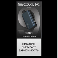 Электронная сигарета SOAK 9 Грейпфрут Лимон (Grapefruit Lemon)