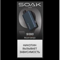 Электронная сигарета SOAK 9 Вишня Цитрус (Cherry Citrus)