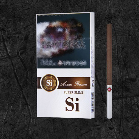 Сигареты Si Aroma Brown Super Slim (Кофе)