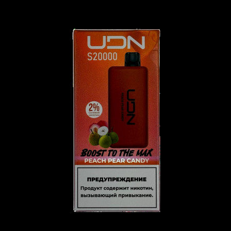 UDN S 20000 Персик груша конфеты 2%